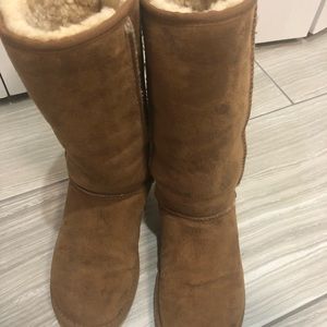 Chestnut tall Ugg size 8W